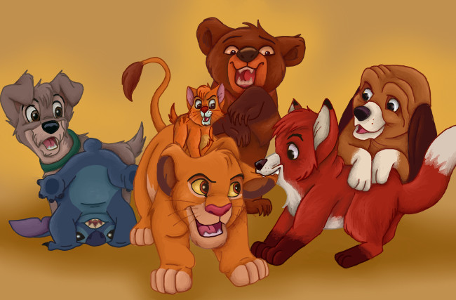 Disney Animals - Boisterous Boys