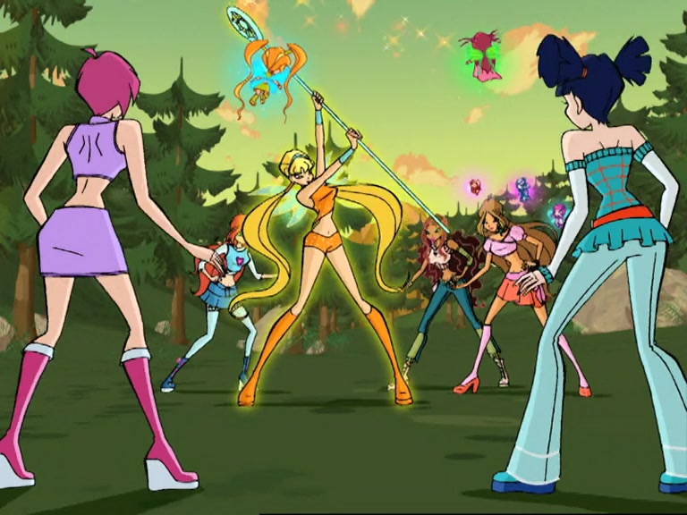 Winx Forest Winx Club: Flora in the Forest by ansusinera on DeviantArt