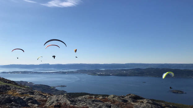 Saturday paragliding 2