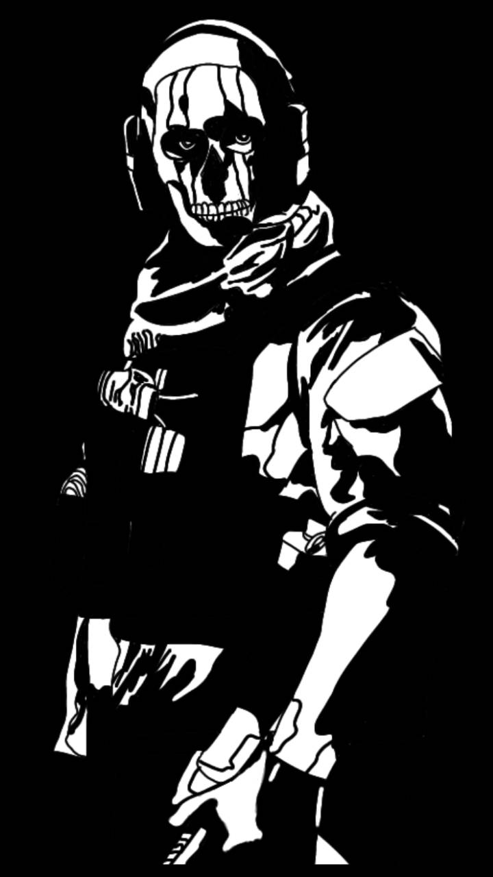 Simon Ghost Riley, MWII Design. by CodeFrog on DeviantArt