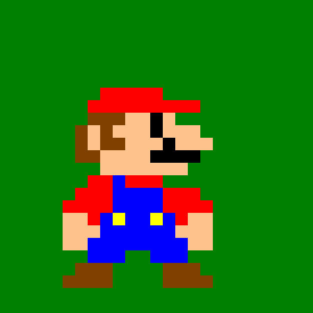 Invincible 8 Bit Mario 8-bit mario by coachskau on DeviantArt