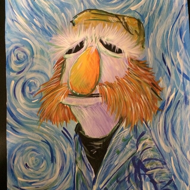 Muppets Floyd Van Gogh