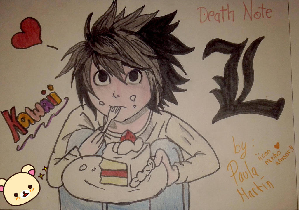 Deviantart La Note L - Death Note by Shona-Horo on DeviantArt