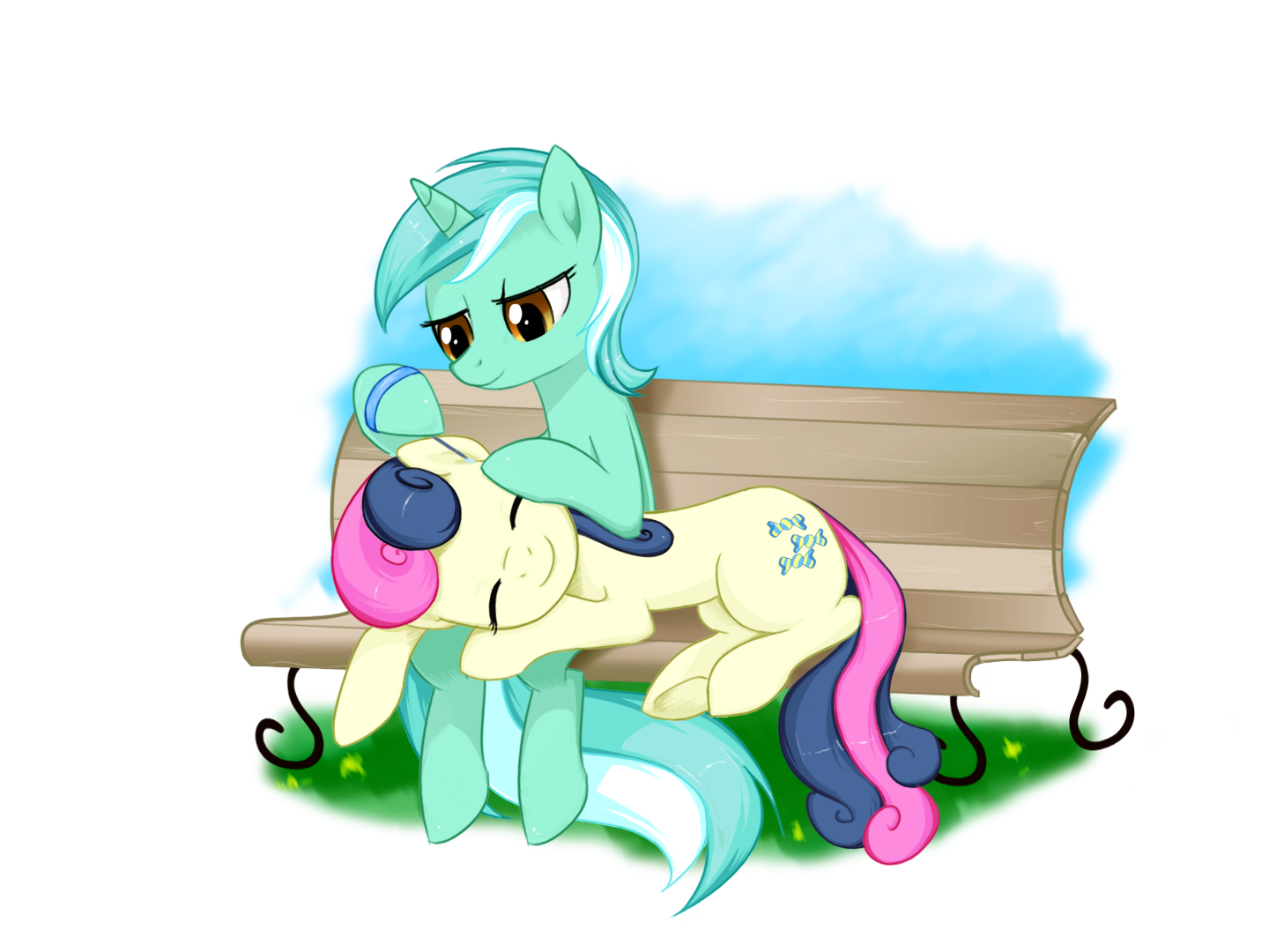 Lyra and BonBon