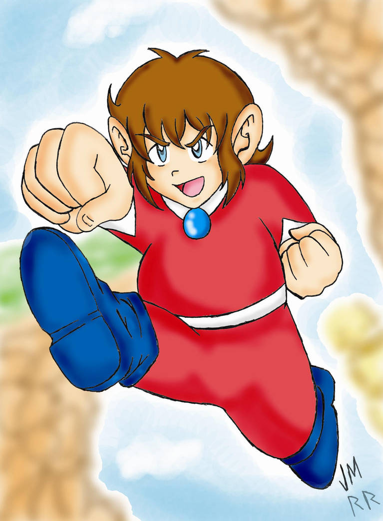 Alex Kidd in Miracle World by Kanuky on DeviantArt