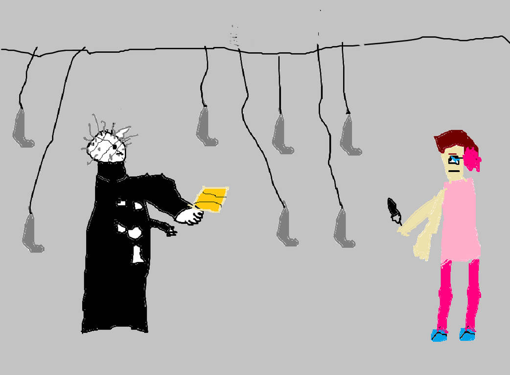 Pinhead Attack Pinhead is Attacking Me, But I'm Fighting Back by pattersonfanbook on ...