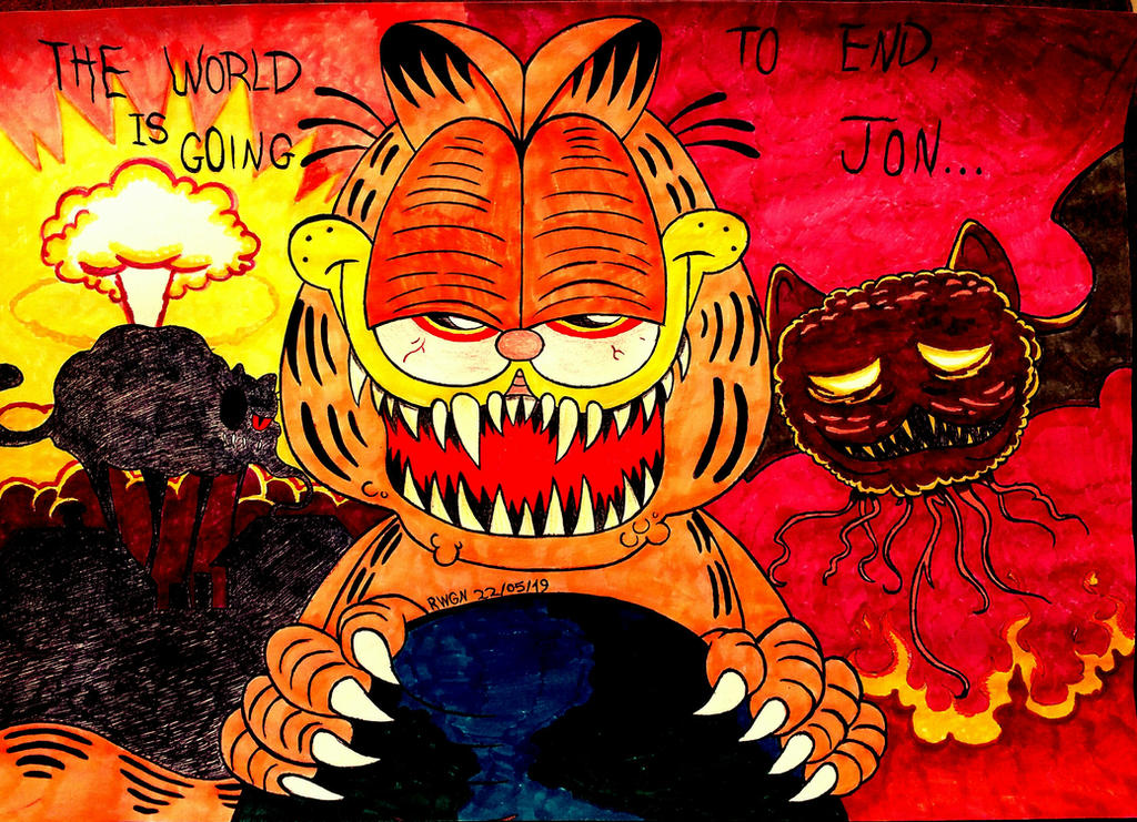 Garfield Horror by FurryLovePup on DeviantArt