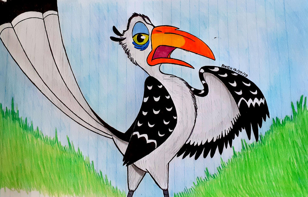 Zazu-The Lion King-Fanart by RWGN on DeviantArt