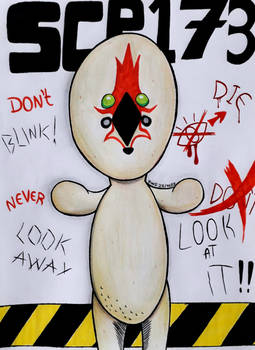 SCP 173-Fanart