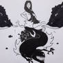 Inktober Brazilian Folklore (Day 17: Iara)