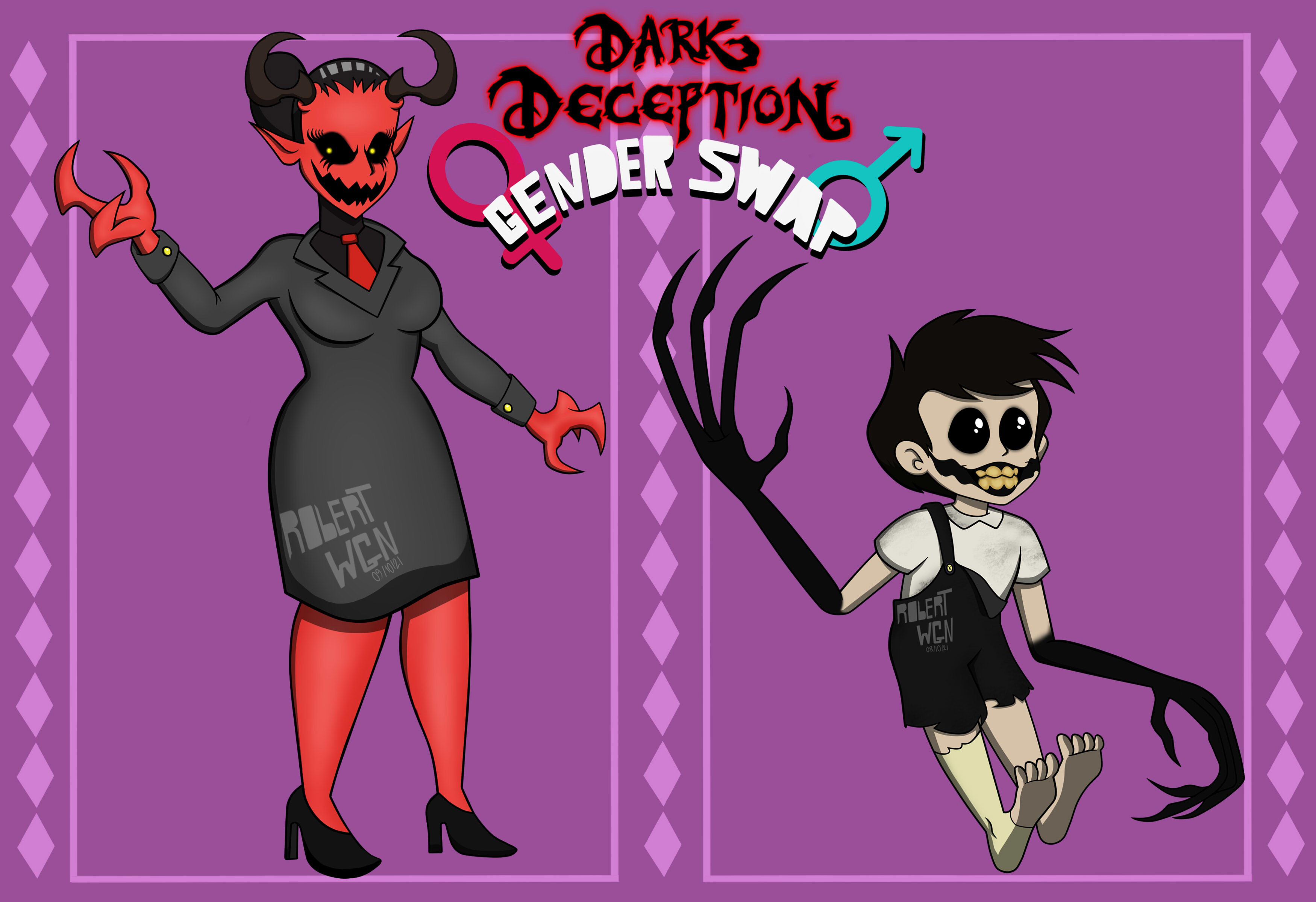 Malak And Agathon Dark Deception Gender Swap By RWGN On DeviantArt malak-and-agathon-dark-deception-gender-swap-by-rwgn-on-deviantart