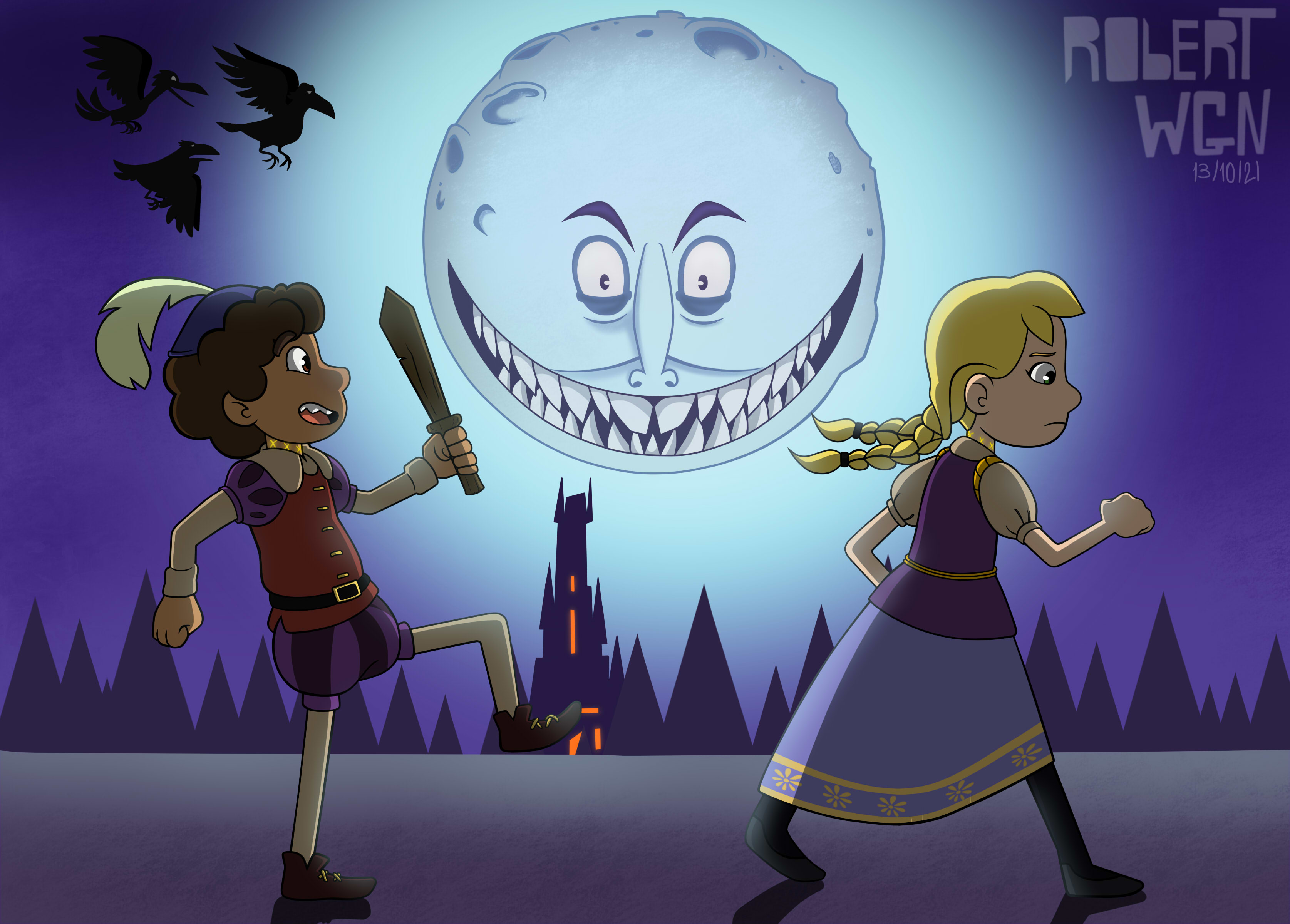 A Tale Dark and Grimm-Fanart