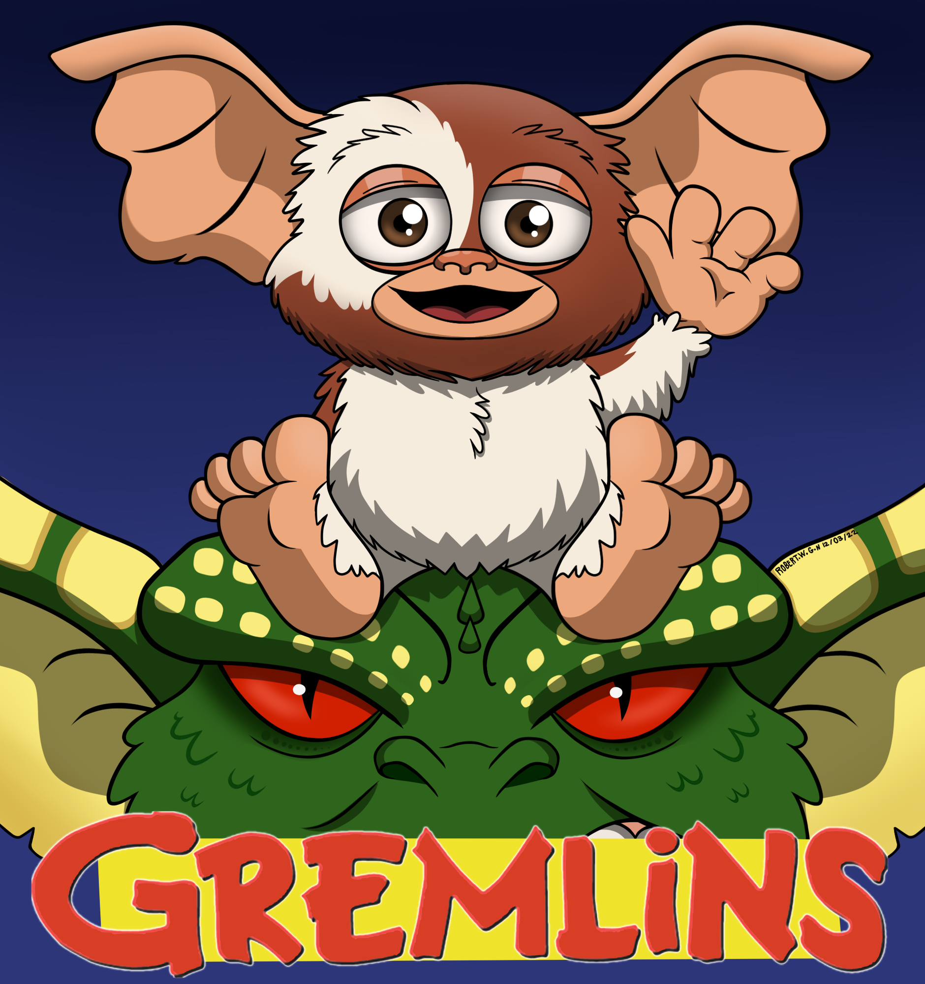 Gremlins Writing Gremlins-Fanart by RWGN on DeviantArt