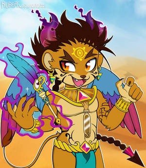 The Sphinx-Tokyo Afterschool Summoners Fanart