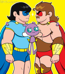 Captain Sensitive vs Captain Insensitive-Fanart