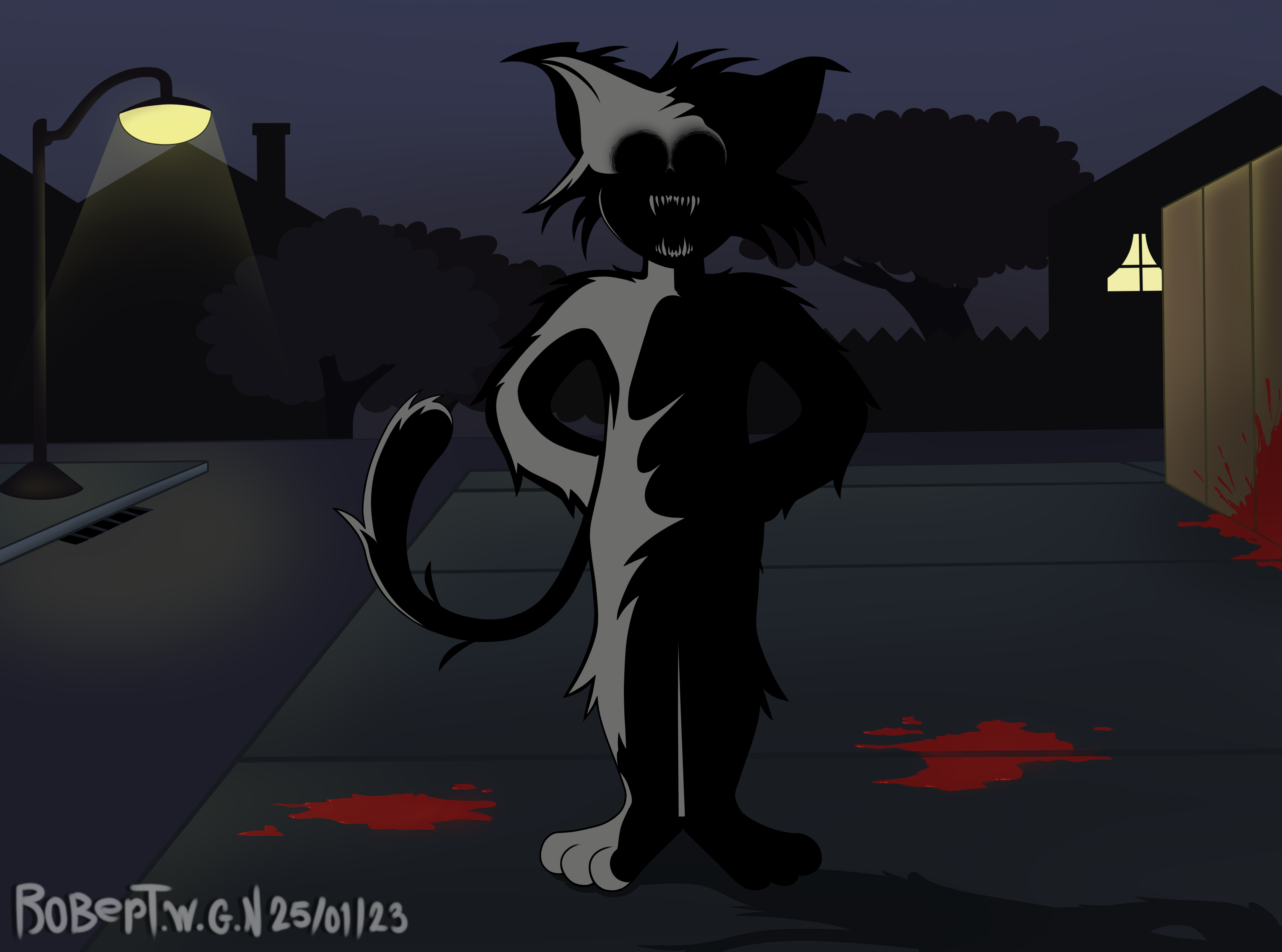 Famished Butch-FNF The Basement Show Fanart