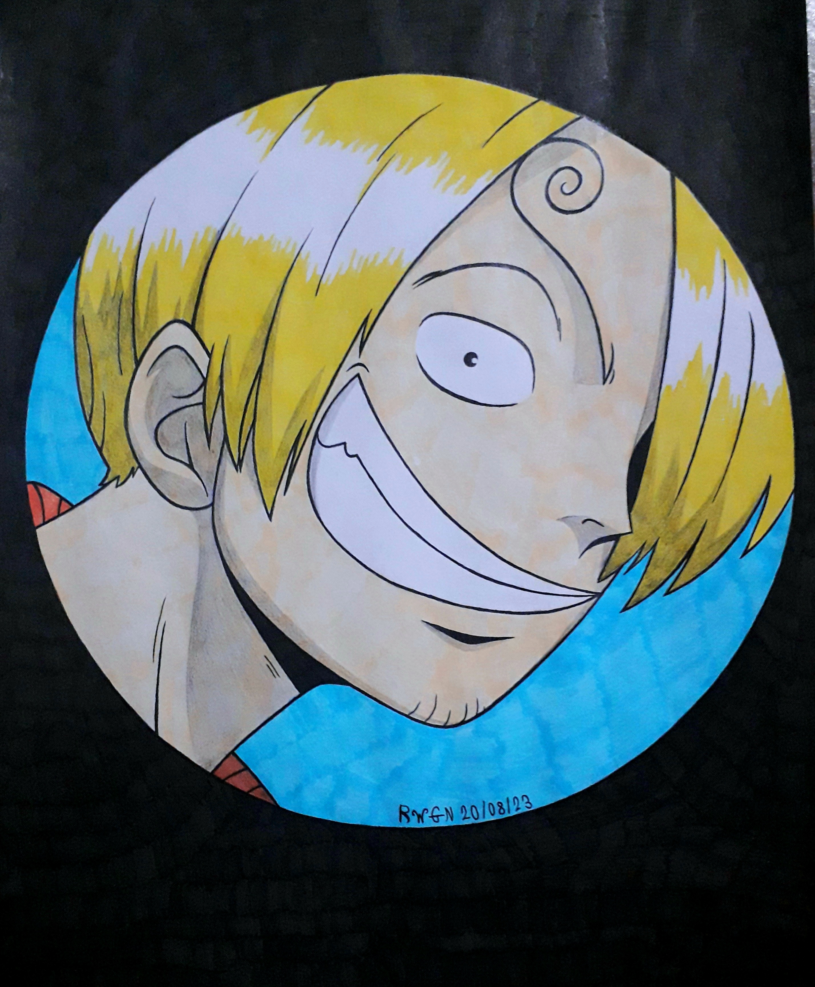 Monkey D. Luffy Vinsmoke Sanji One Piece Drawing Anime, monkey d