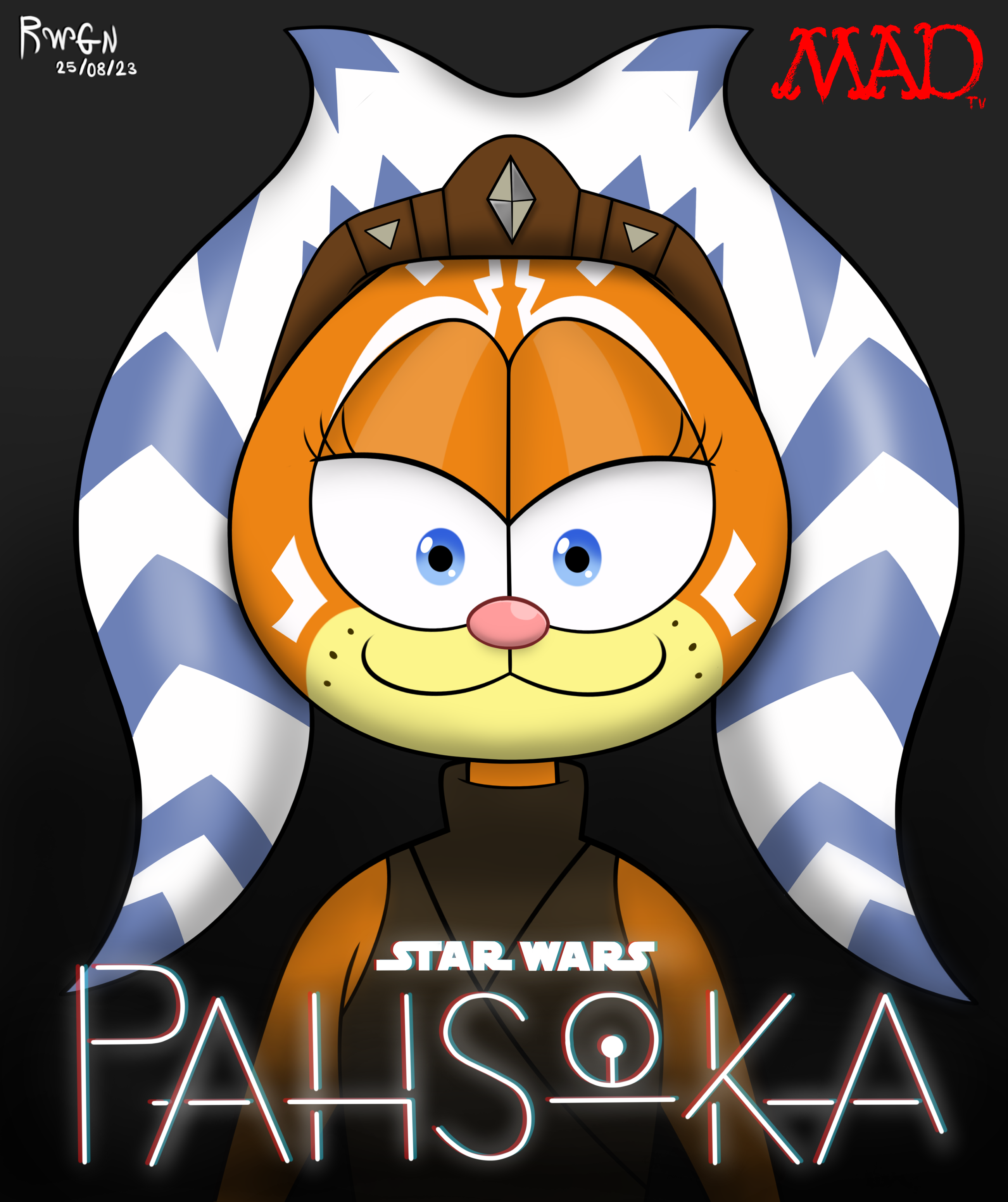 Pahsoka-A Mad Parody Fanart