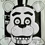 Inktober Day 5: Five Nights at Freddy's