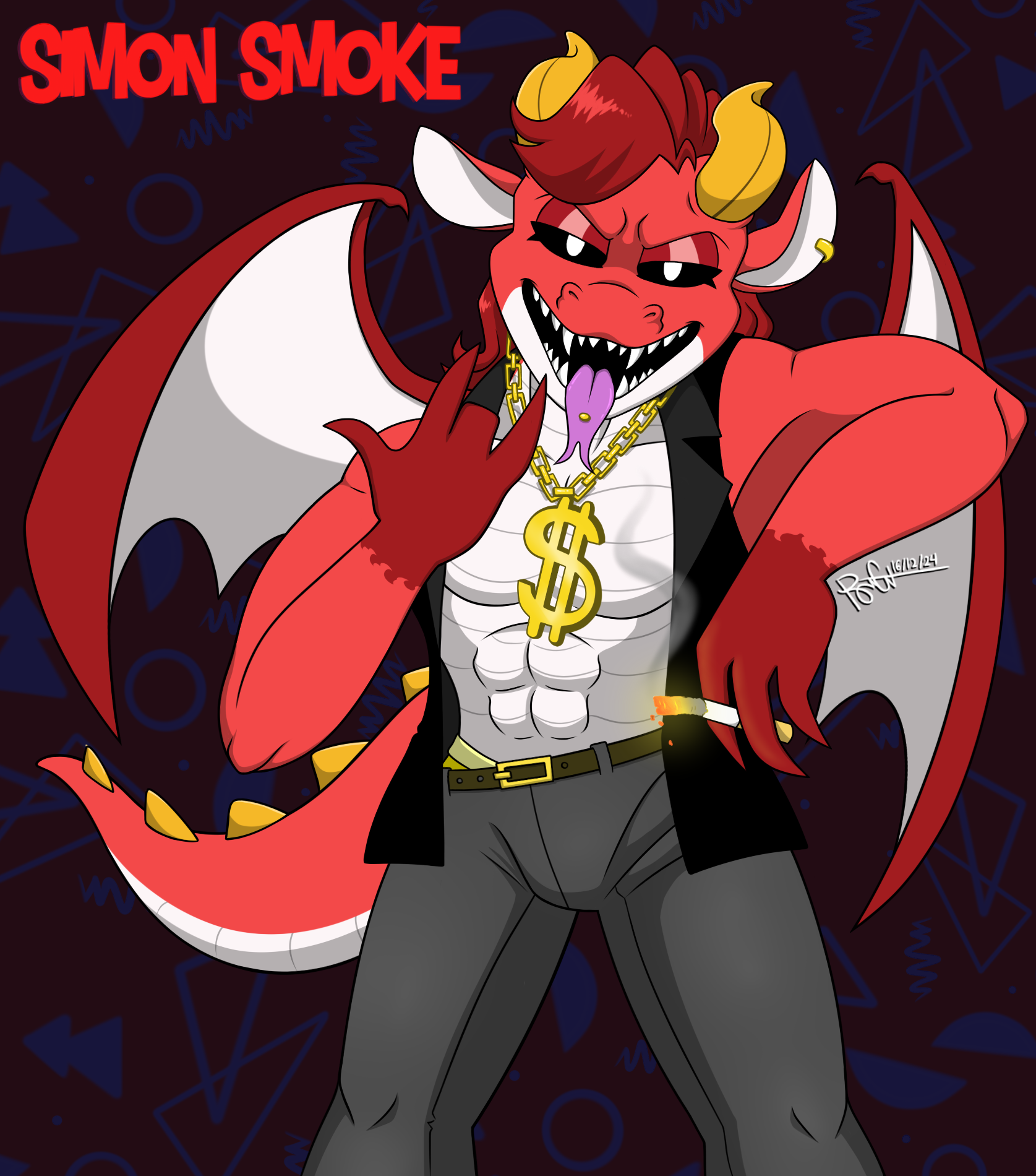 Simon Smoke-Poppy Playtime fanart