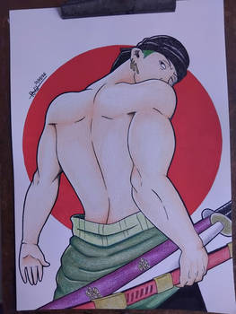 Roronoa Zoro-Back Anatomy Study