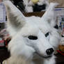 White wolf fursuit head