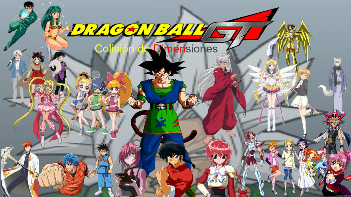 Dragon Ball Super e GT crossover. - encontro entre as Dimensões
