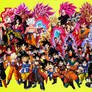 Gokuverse, Gokus de dimensiones y transformaciones