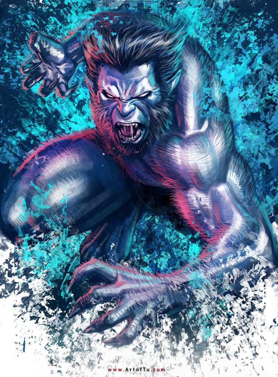 X-MEN: Beast by ArtofTu on DeviantArt