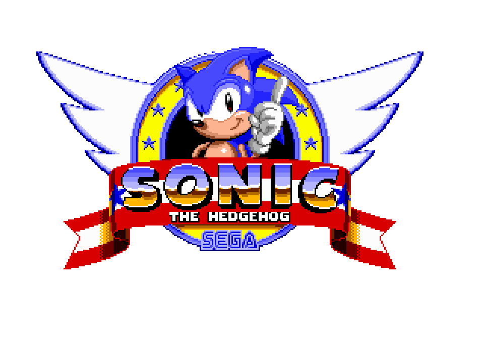 Sonic 1 Logo Redraw by miniluv73 on DeviantArt