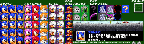DS / DSi - Sonic Colors - Cutscene Mugshots - The Spriters Resource