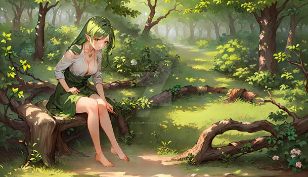 Forest Elf Girl 6