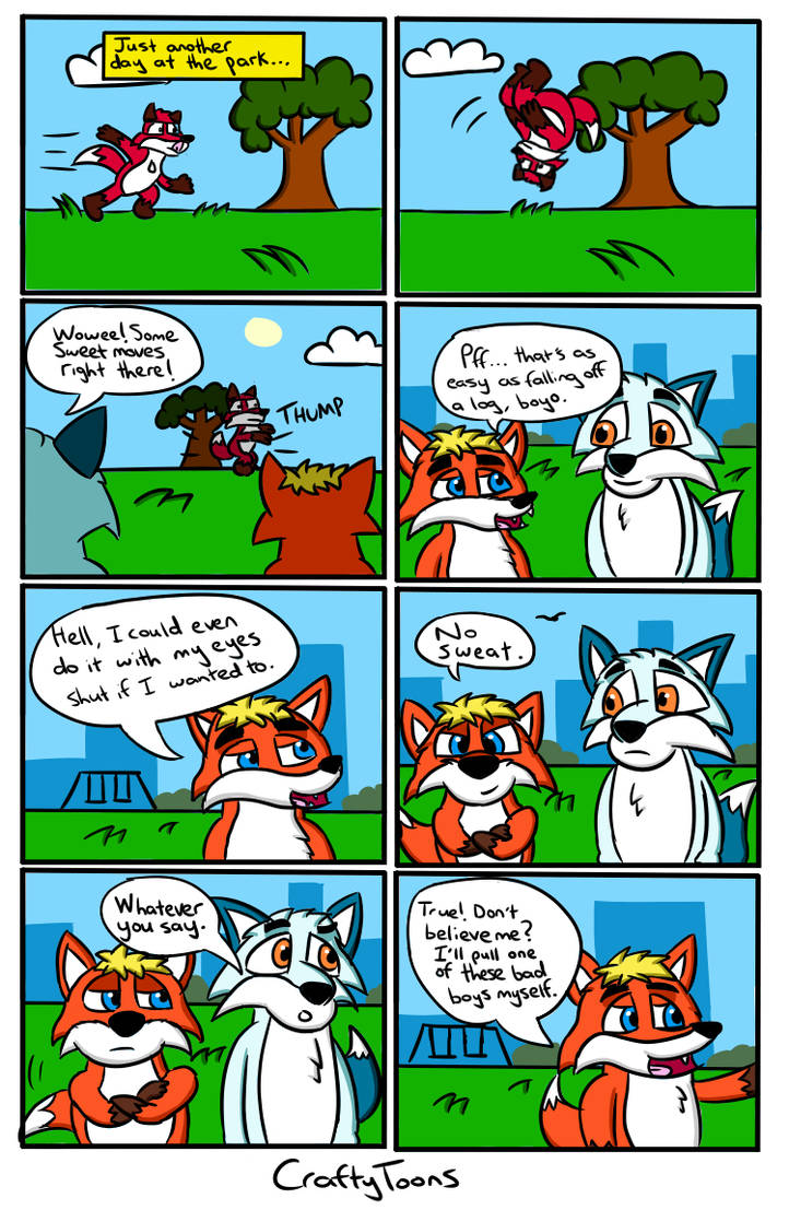 Comic Strip 1 by CraftyToons on DeviantArt