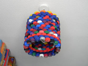 Bottle top lampshade