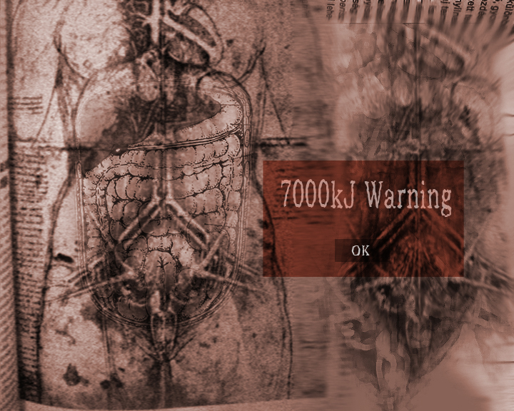 7000kJ Warning