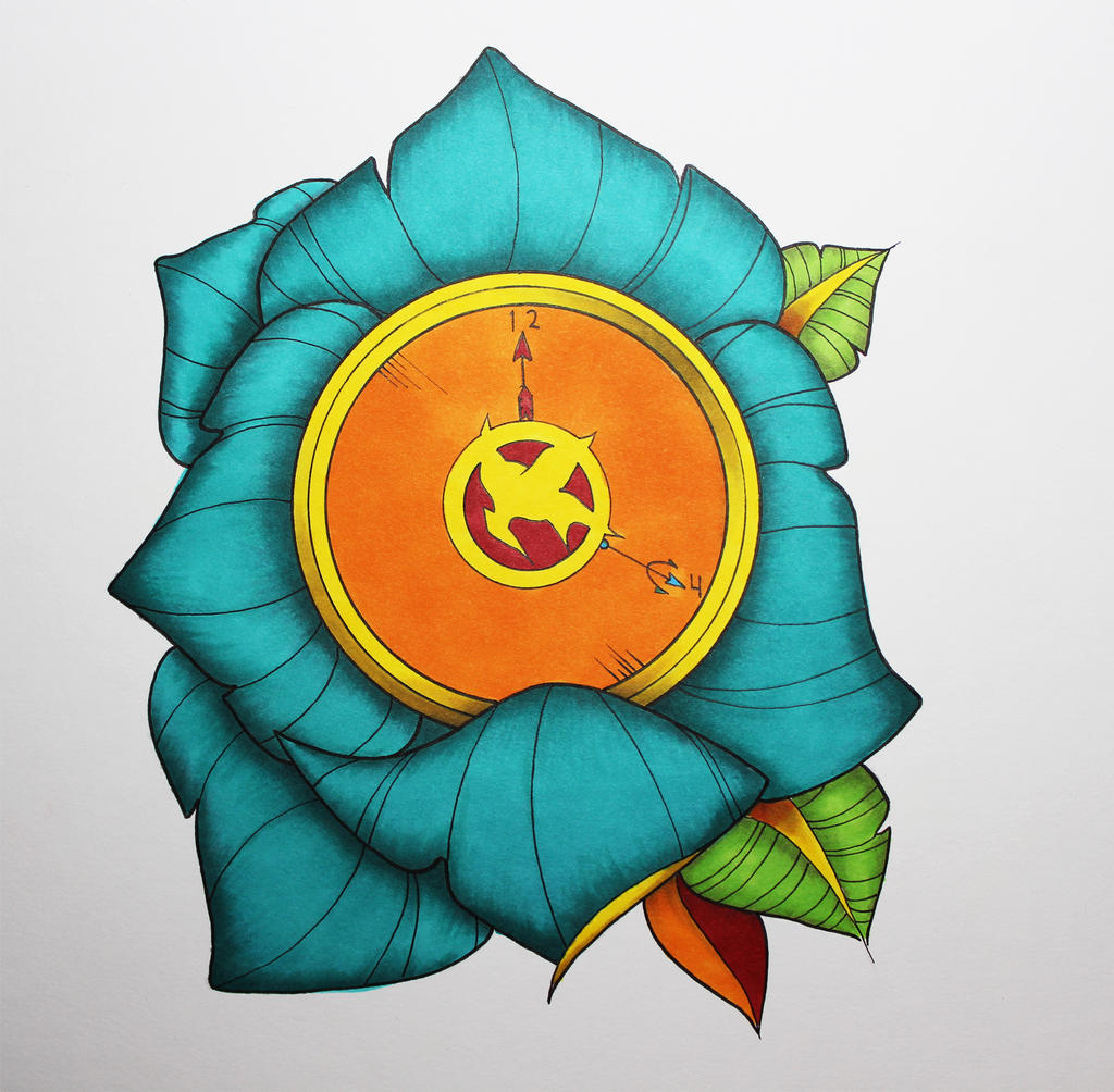 Hunger Games Tattoo Flash