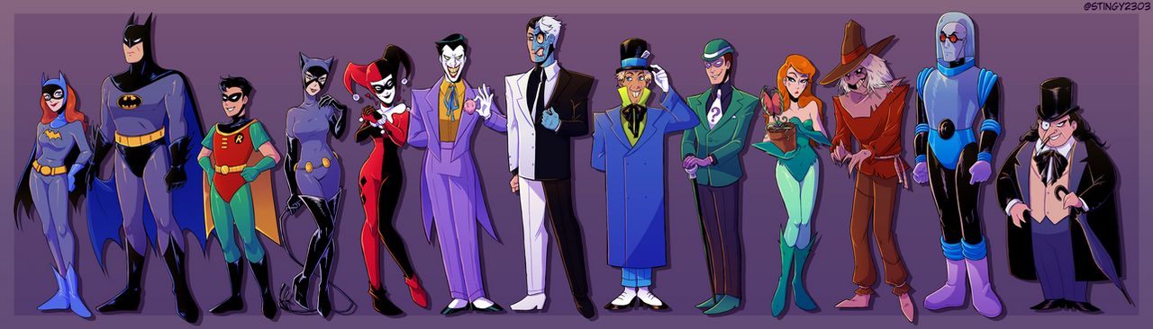 Batman: the animated series by stingray66 on DeviantArt