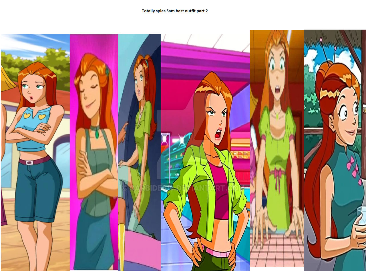 Totally spies Sam best outfit part 2 by Carbide619 on DeviantArt