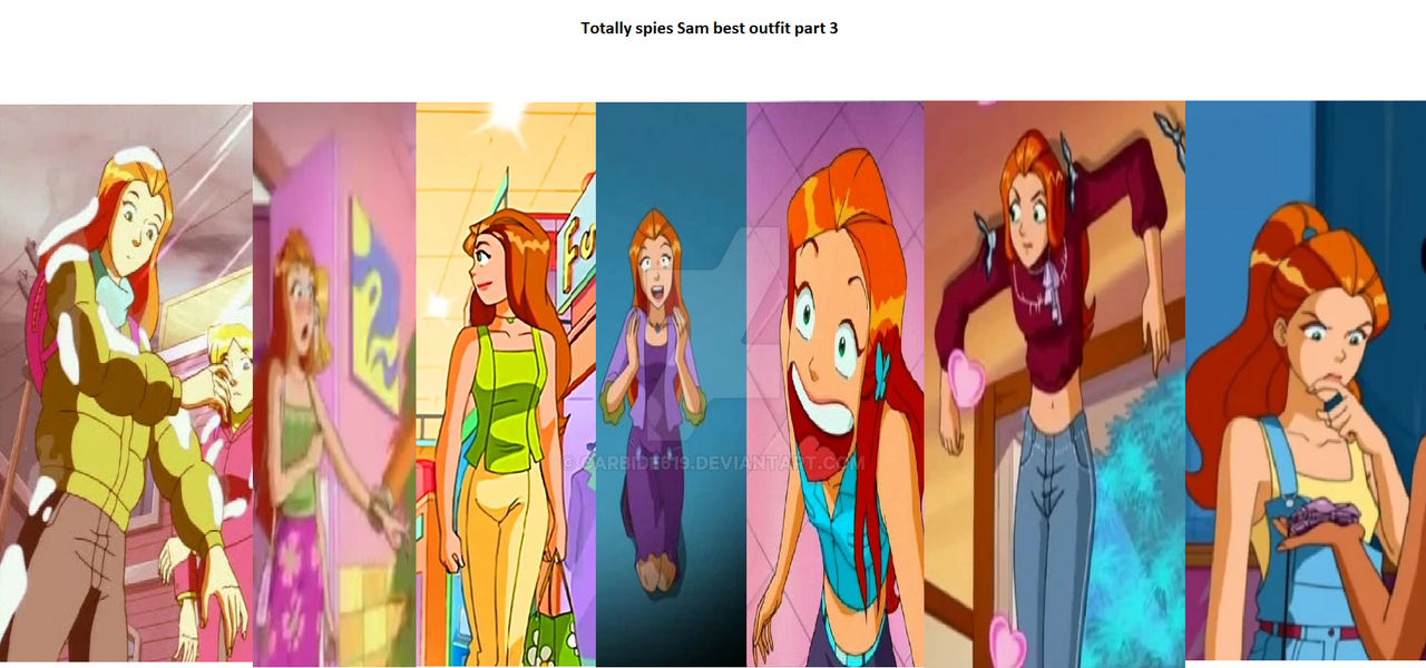 Totally spies Sam best outfit part 3 by Carbide619 on DeviantArt