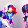 Rainbow Dash and Twilight Sparkle (Sverre93)