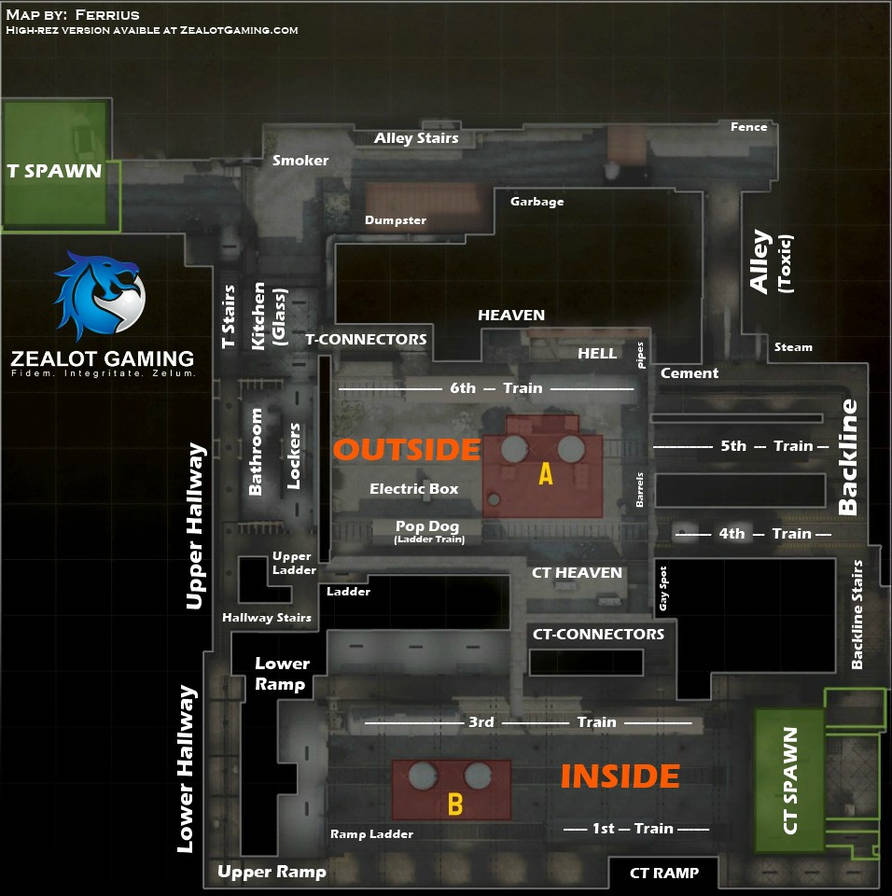 De Train Map Counter Strike : Les meilleures maps d’entraînement d’aim ...
