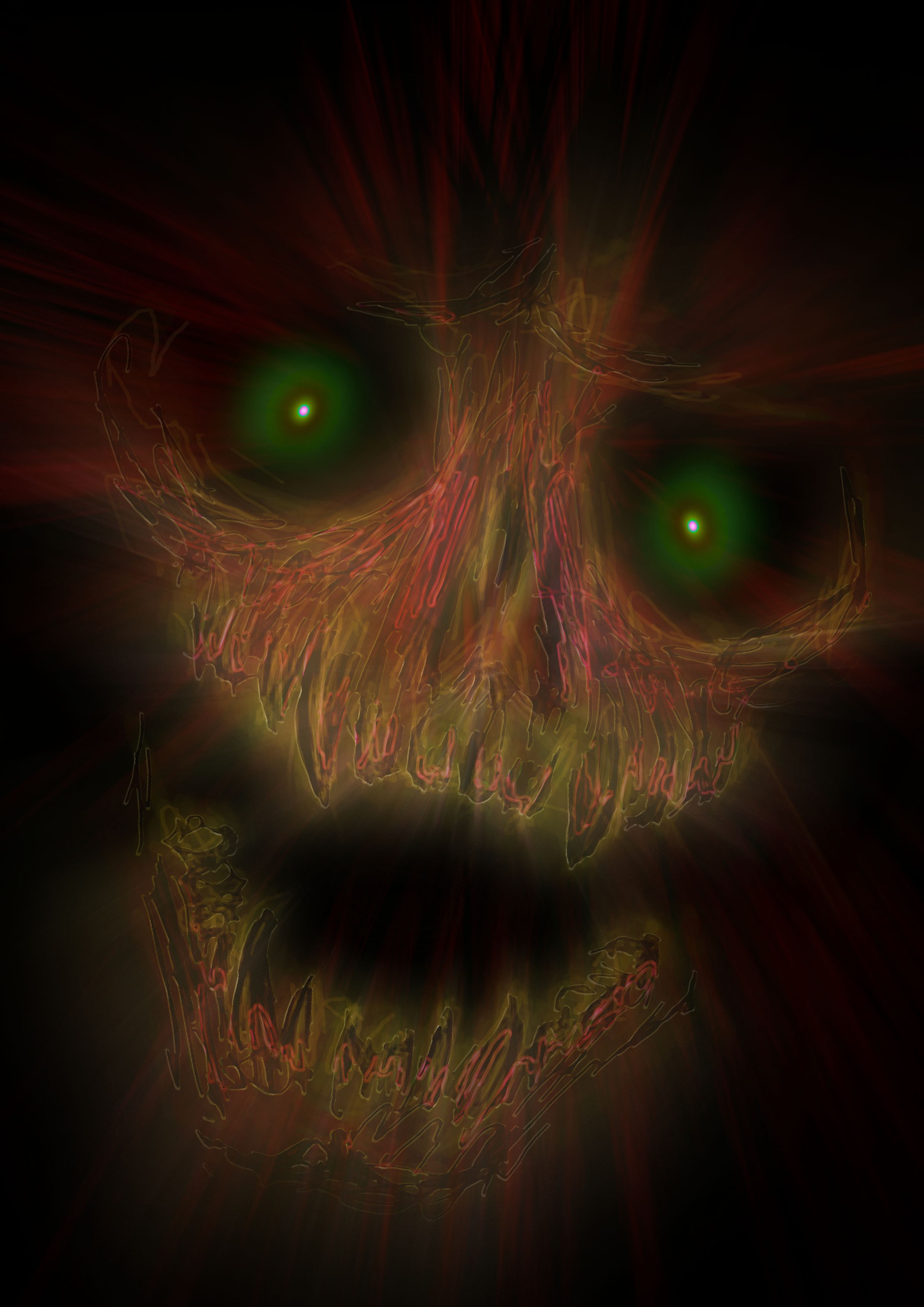 Scardy Face Scary Face by gothski on DeviantArt