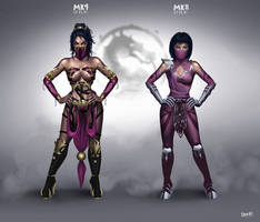 Mileena - My MK9 and MK11 Concepts