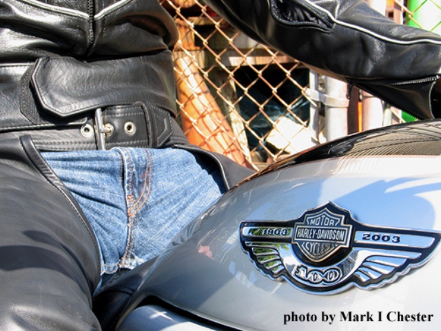 my bike and me on Folsom in San Francisco 2009