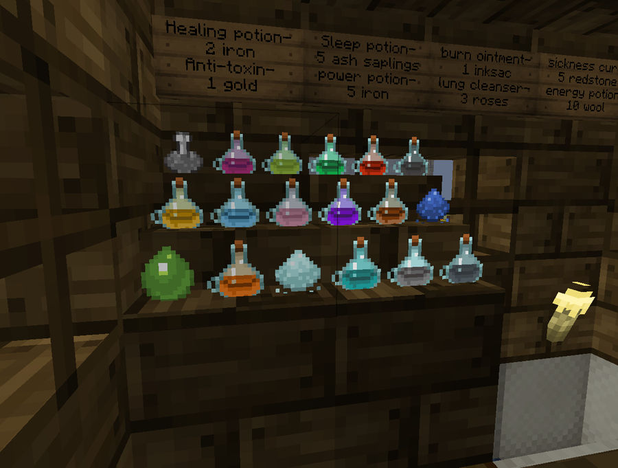 Alchemy Display Shelf by Harpy-The-Wise on DeviantArt