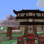 Minecraft Sakura Temple