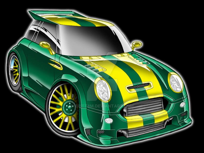 Mini Cooper Racer by Britt8m on DeviantArt