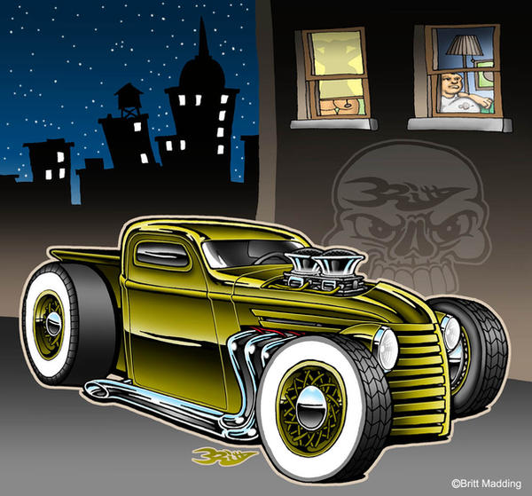 Golden Rat Rod