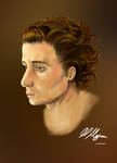 Tom Hiddleston Sketch by HannahMeyers