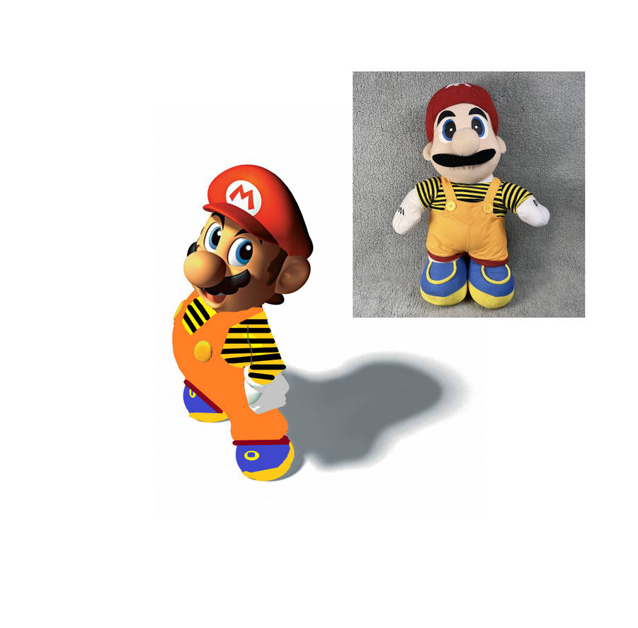 Mario bootleg plush by angelucheese on DeviantArt